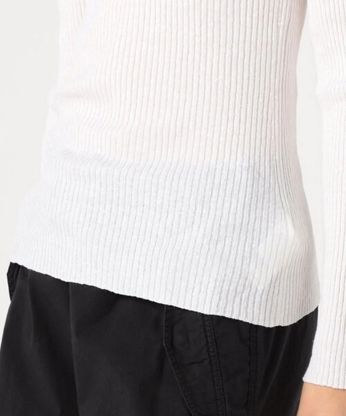 4X4 Rib Sweater Knit-Black