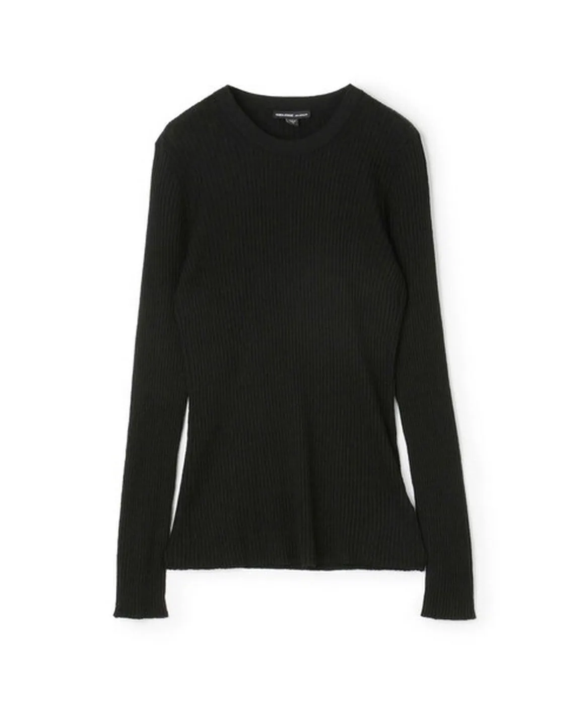 4X4 Rib Sweater Knit-Black