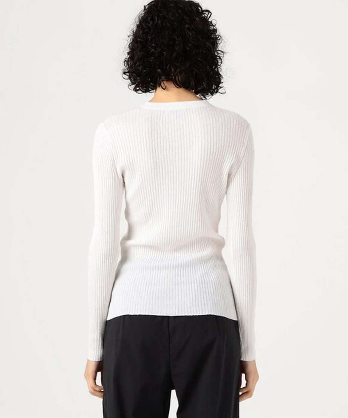 4X4 Rib Sweater Knit-Black