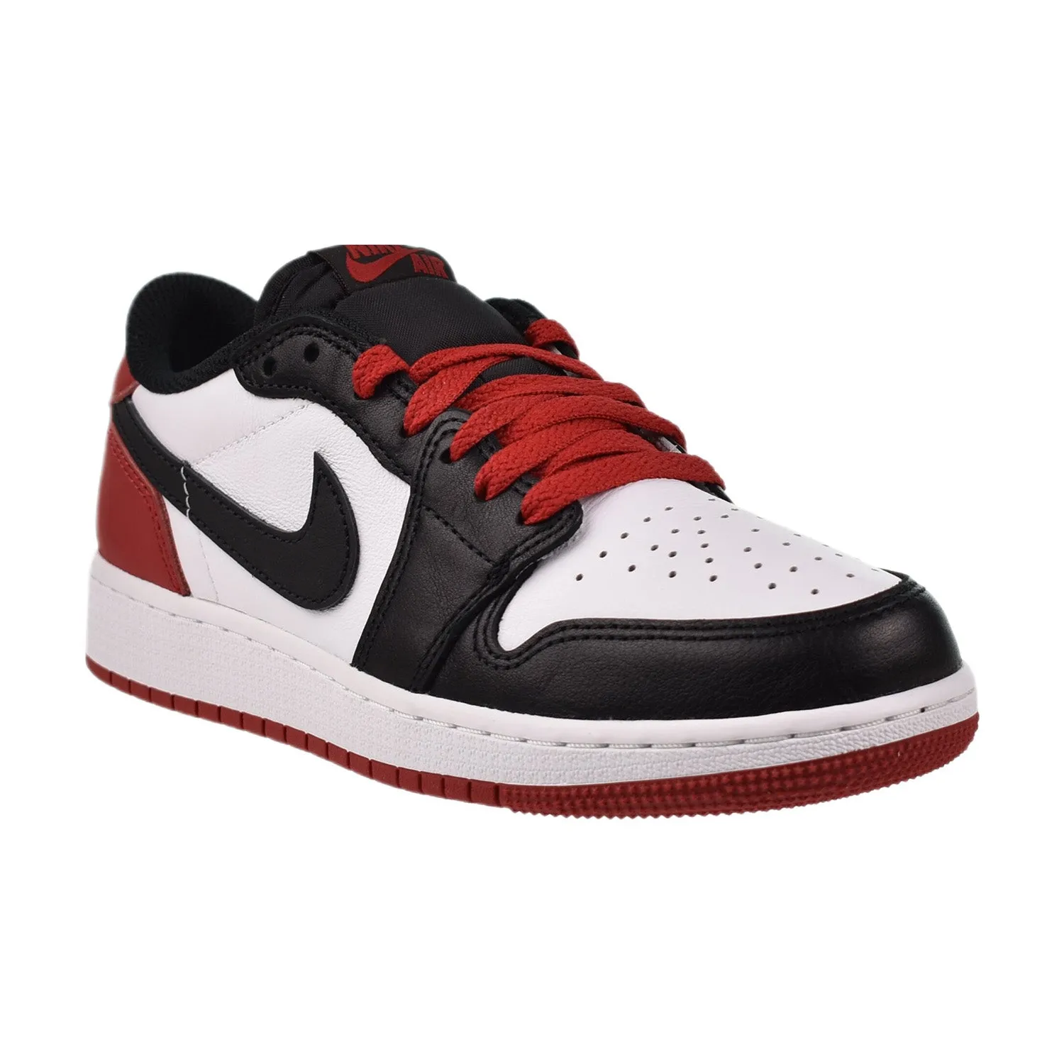 Air Jordan 1 Retro Low OG (GS) Big Kids' Shoes Black Toe