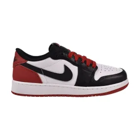 Air Jordan 1 Retro Low OG (GS) Big Kids' Shoes Black Toe