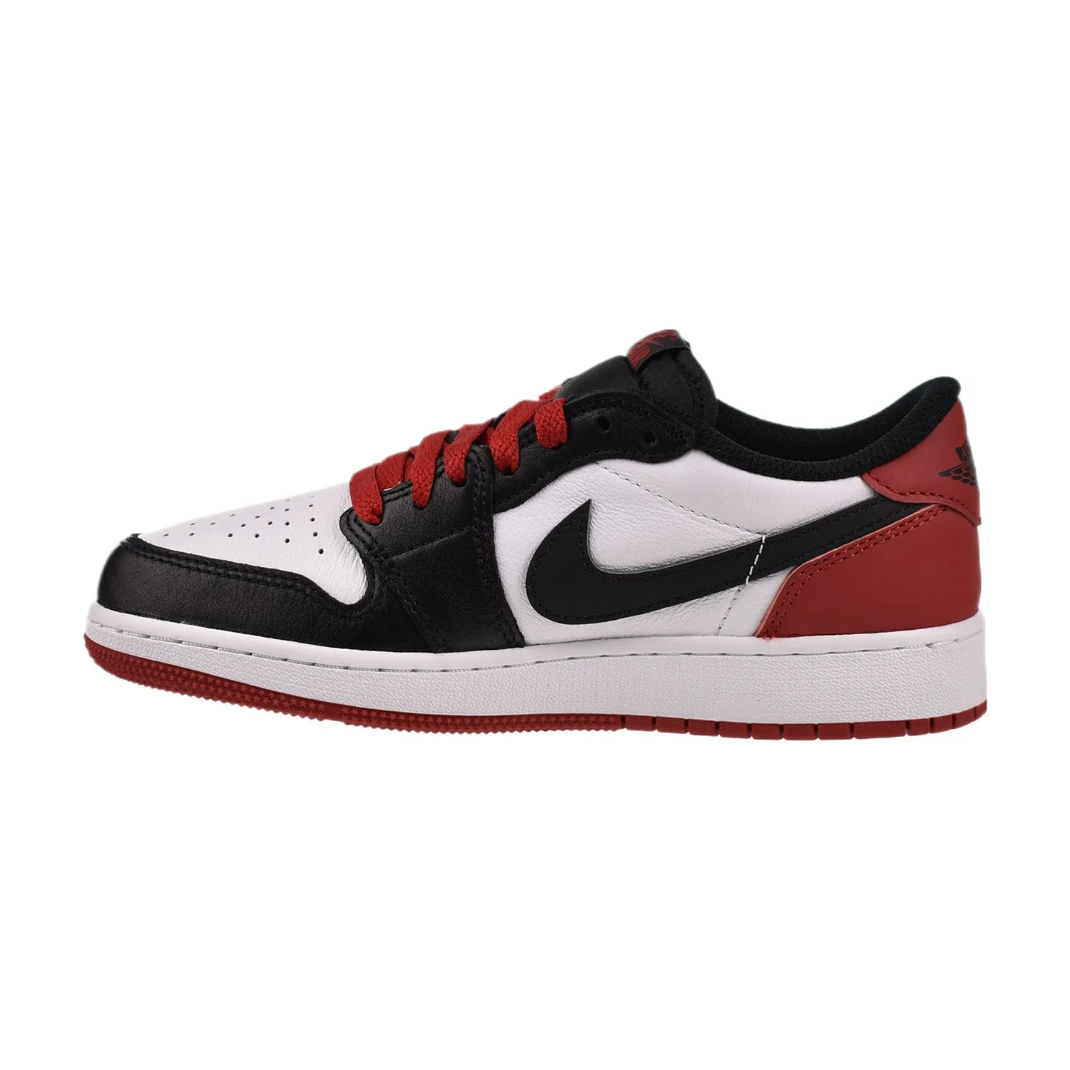 Air Jordan 1 Retro Low OG (GS) Big Kids' Shoes Black Toe