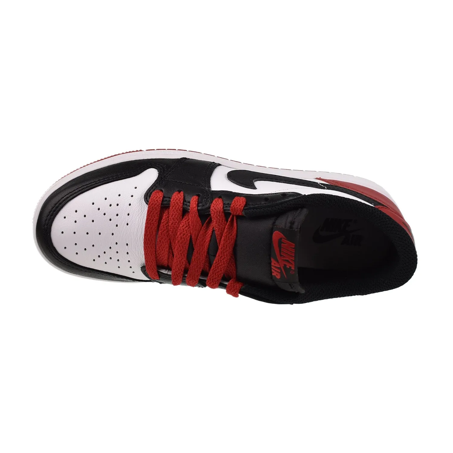 Air Jordan 1 Retro Low OG (GS) Big Kids' Shoes Black Toe