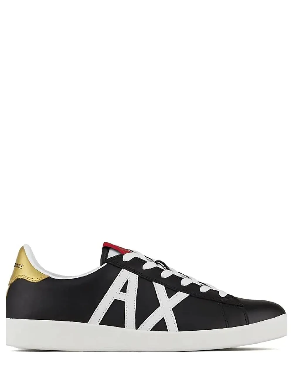 Armani Exchange Sneakers Uomo Xux016 Xcc71 Nero/Bianco/Oro