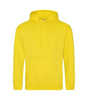 Awdis Unisex College Hooded Sweatshirt / Hoodie (Sun Yellow) - UTRW164