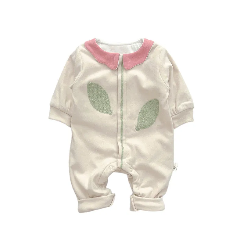 Baby Girls Color-blocking Jumpsuits Wholesale 230828357