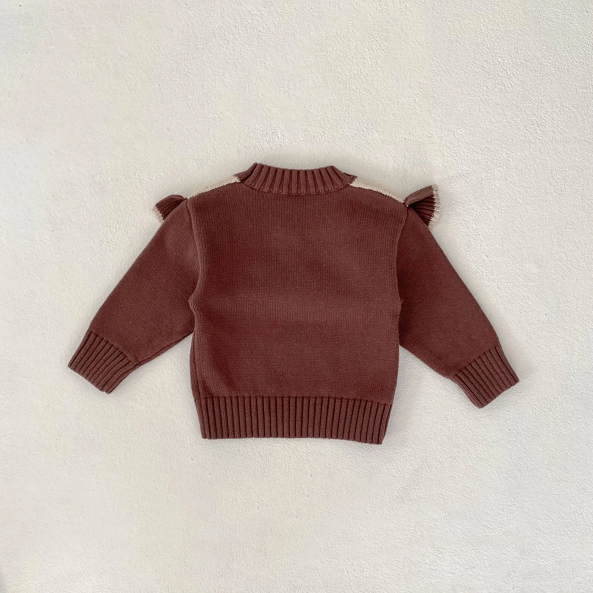 Baby Kid Girls Color-blocking Sweaters Wholesale 24011182