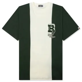 Bape Badges Color Blocking Tee - Ivory