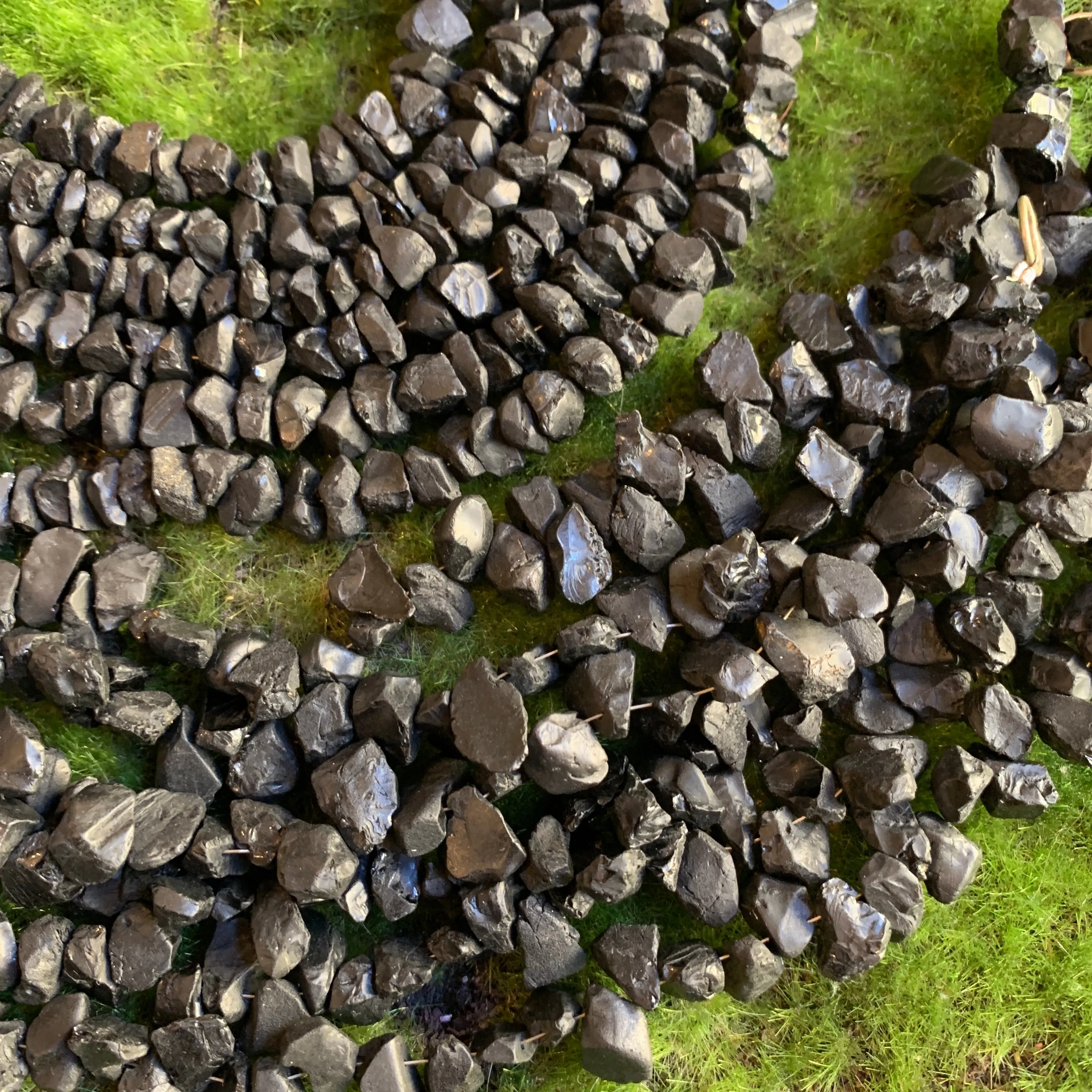 Black Tourmaline - Rough Strands