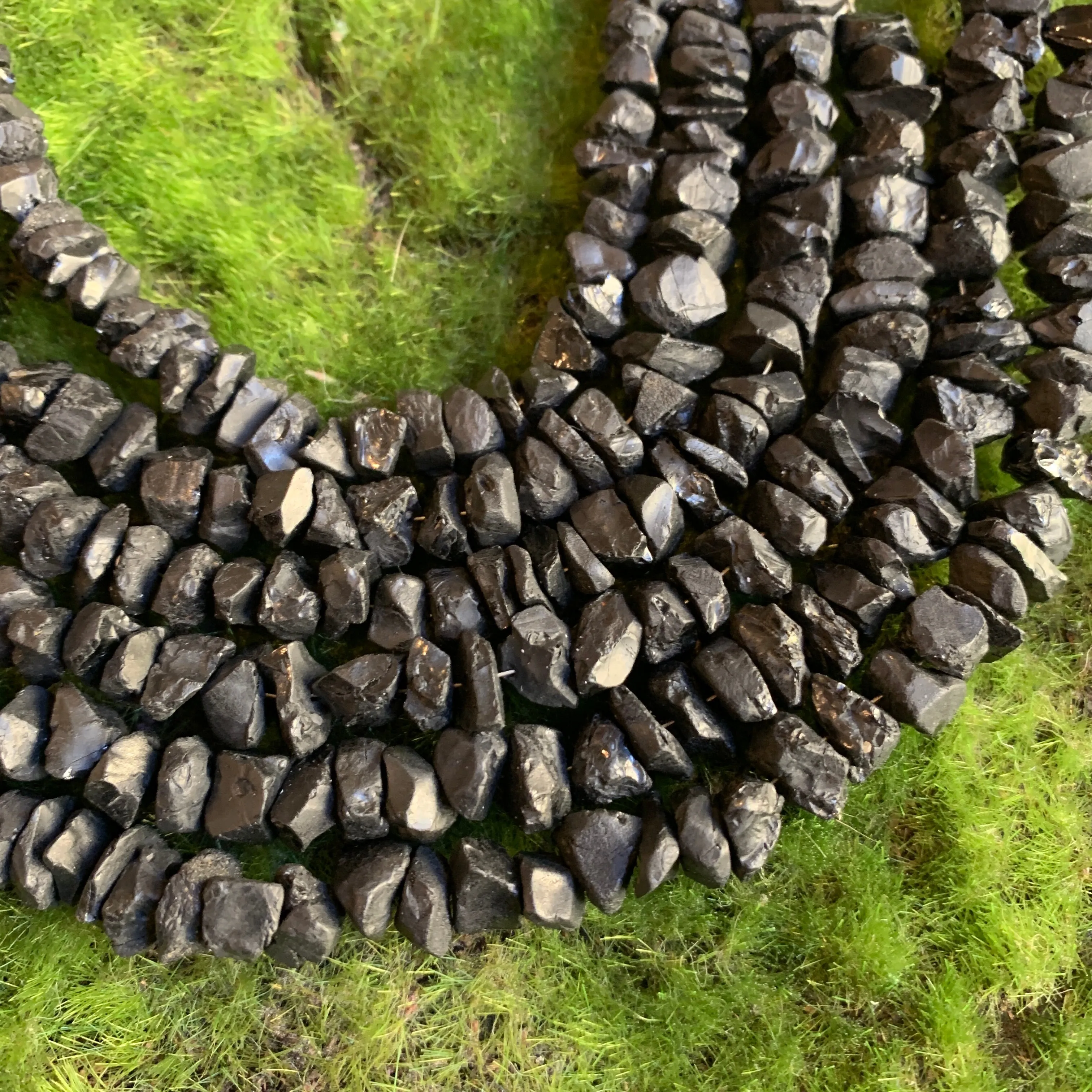 Black Tourmaline - Rough Strands