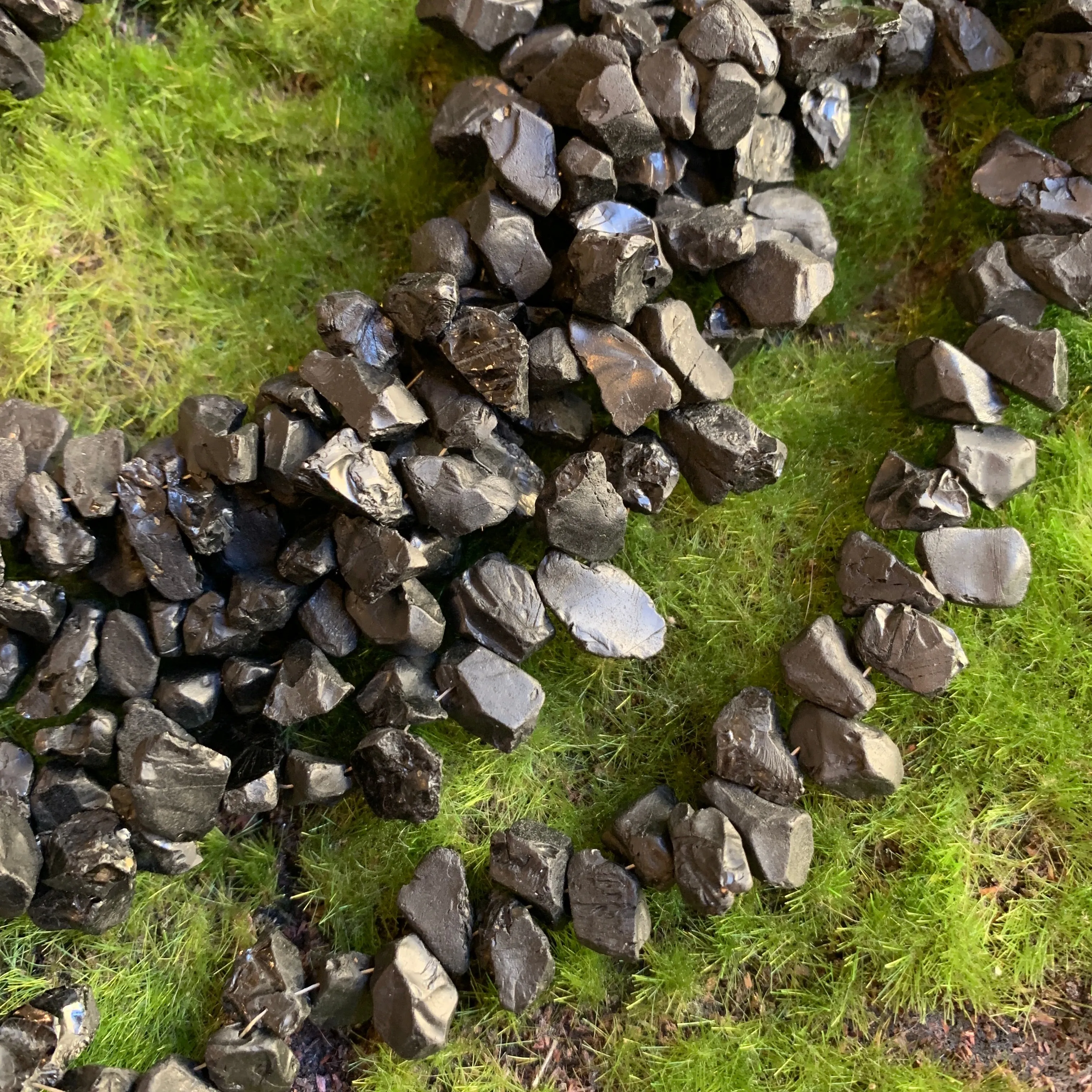 Black Tourmaline - Rough Strands