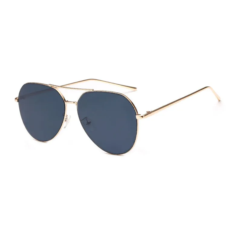 Briella Mirrored Aviator Sunglasses