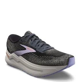 Brooks GHOST MAX 2 Road Running Shoes Ebony Sweet Lavender Alloy