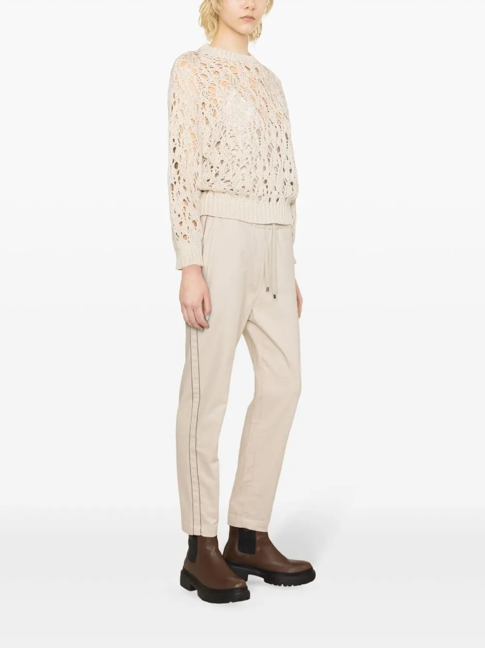 Brunello Cucinelli Sweaters Beige