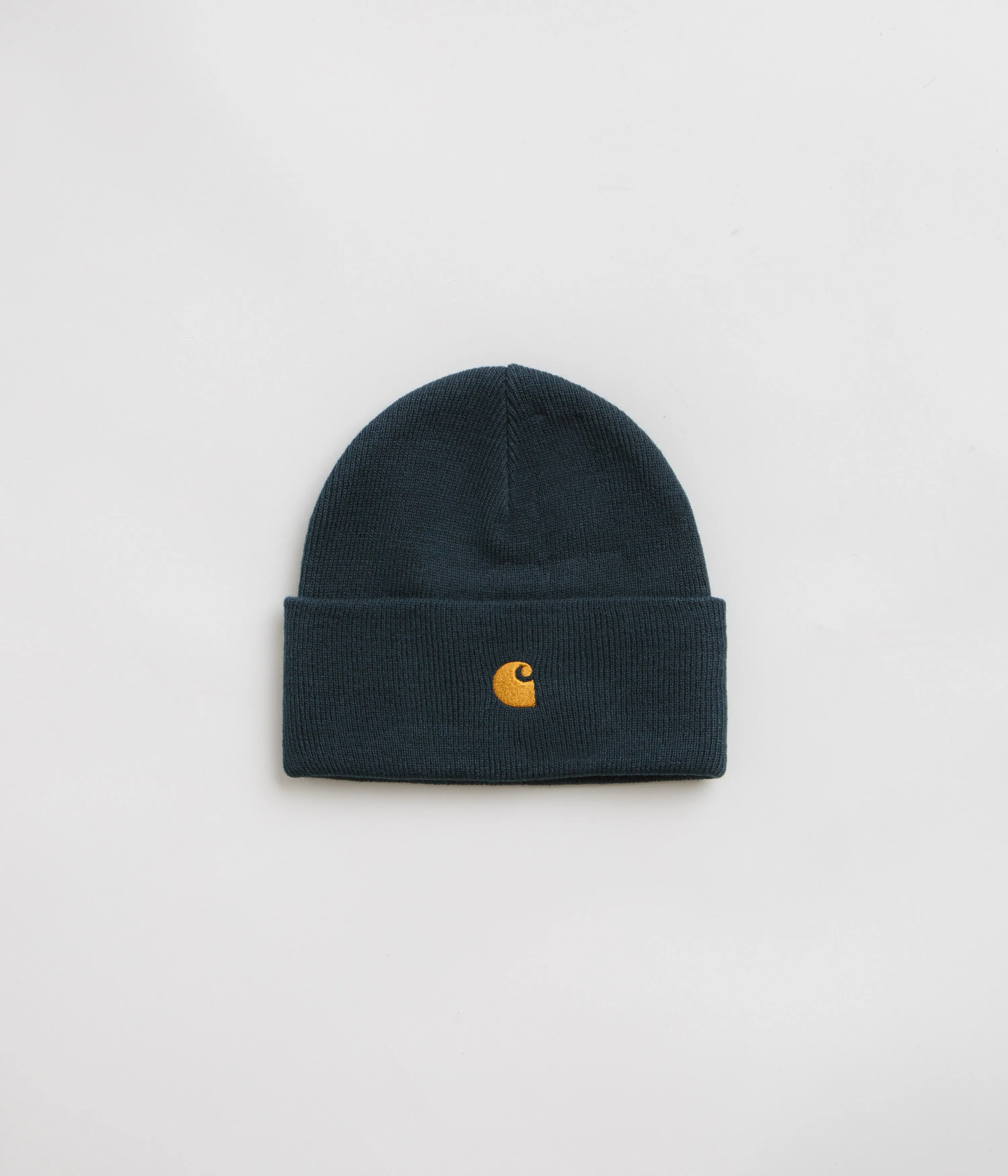 Carhartt Chase Beanie - Duck Blue / Gold