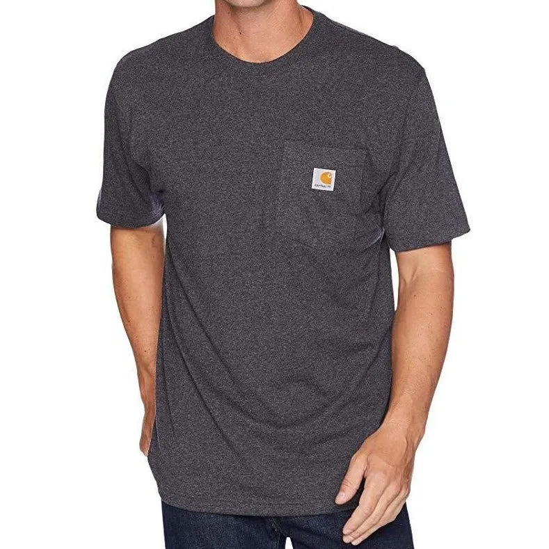 Carhartt K87 Oversized Pocket Tee Carbon Heather