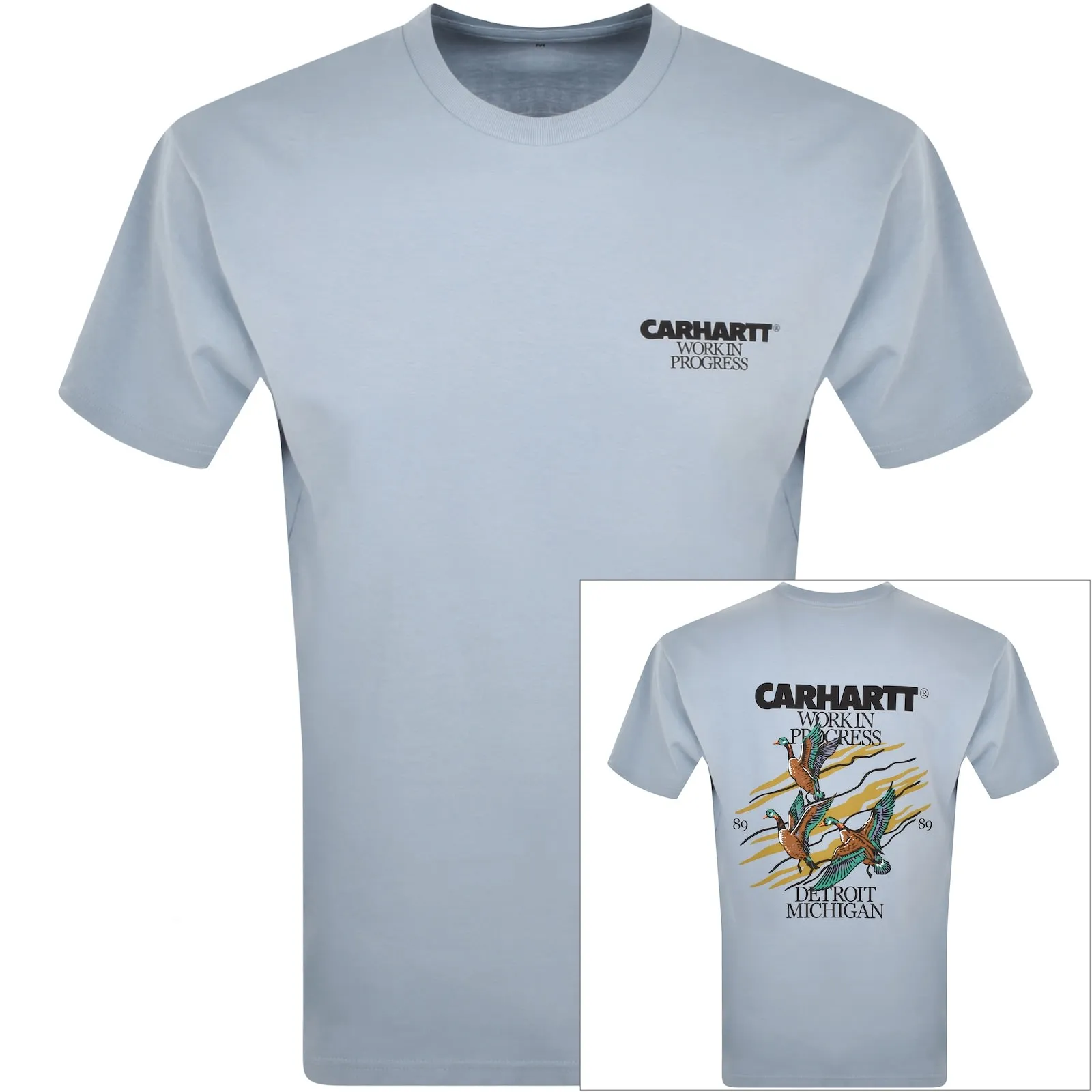 Carhartt WIP Ducks T Shirt Blue