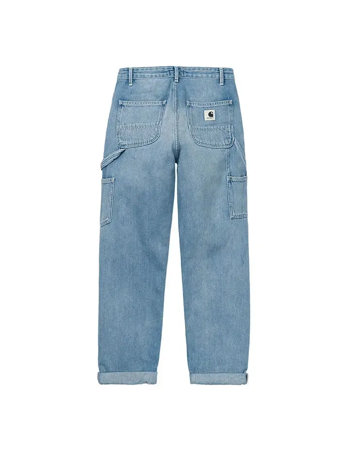 Carhartt WIP Pierce Pant Blue Light Stone Washed