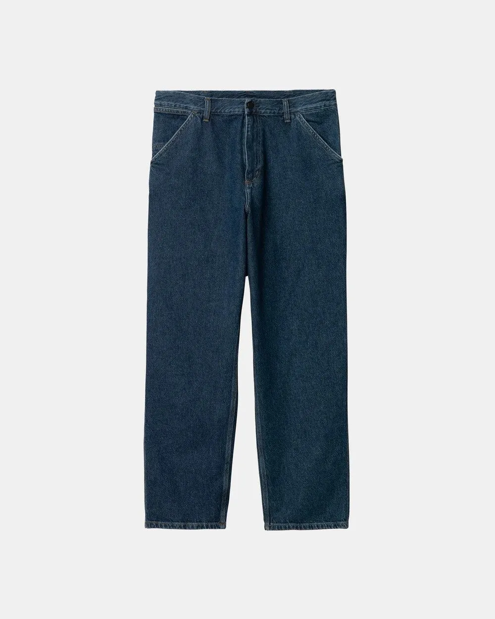 Carhartt WIP Single Knee Pant 30L - Blue Stone Washed