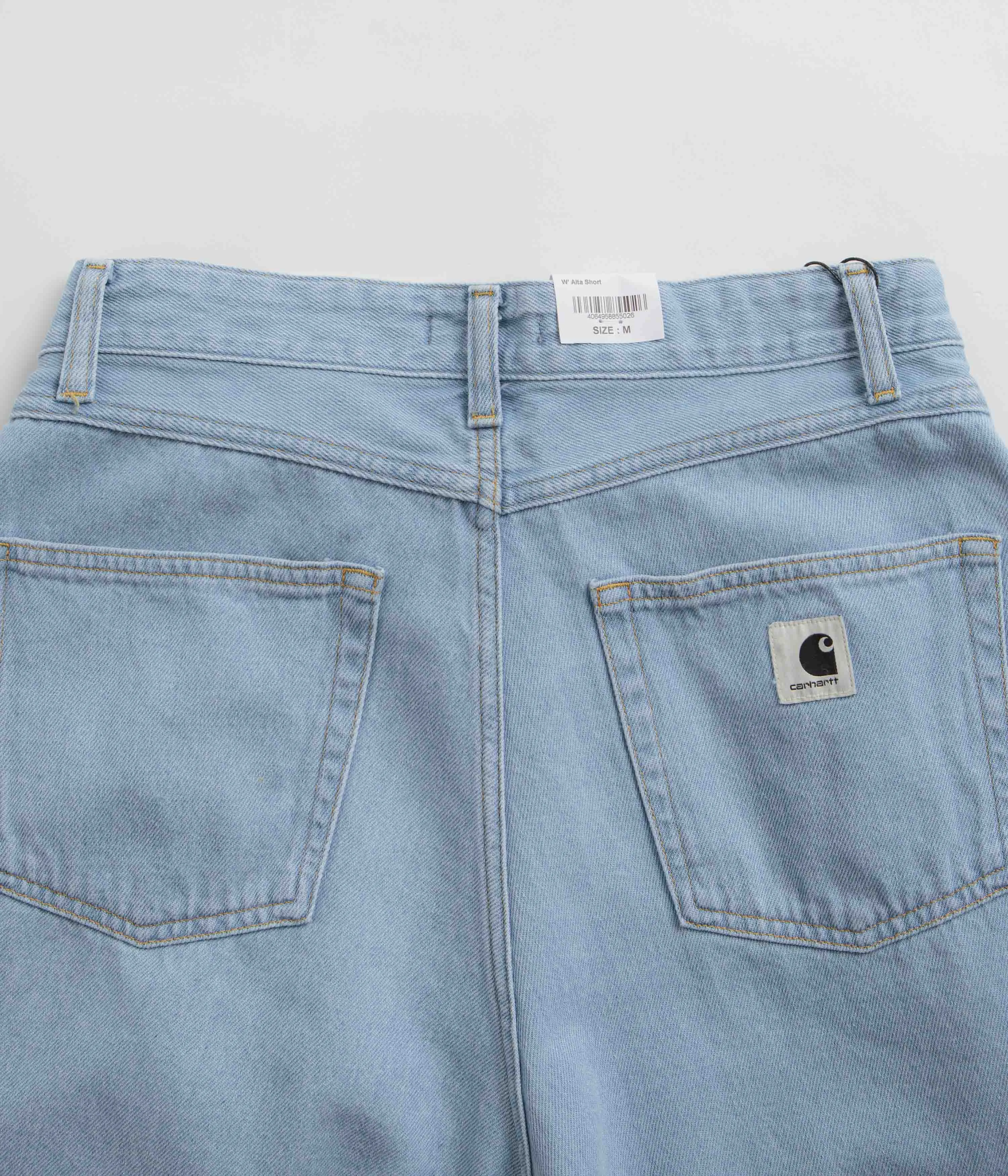 Carhartt Womens Alta Shorts - Stone Bleached Blue