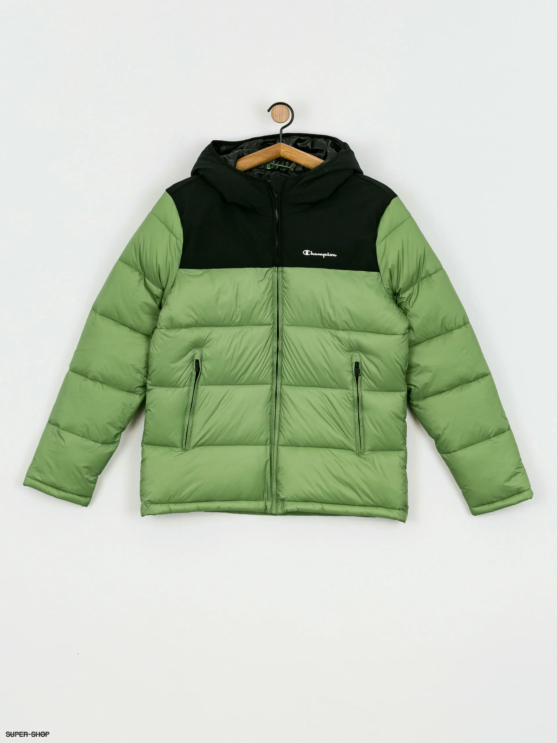 Champion Legacy Hooded Jacket 218080 Jacket (sgr/nbk)