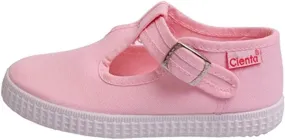 Cienta T-Strap Shoe - Light Pink