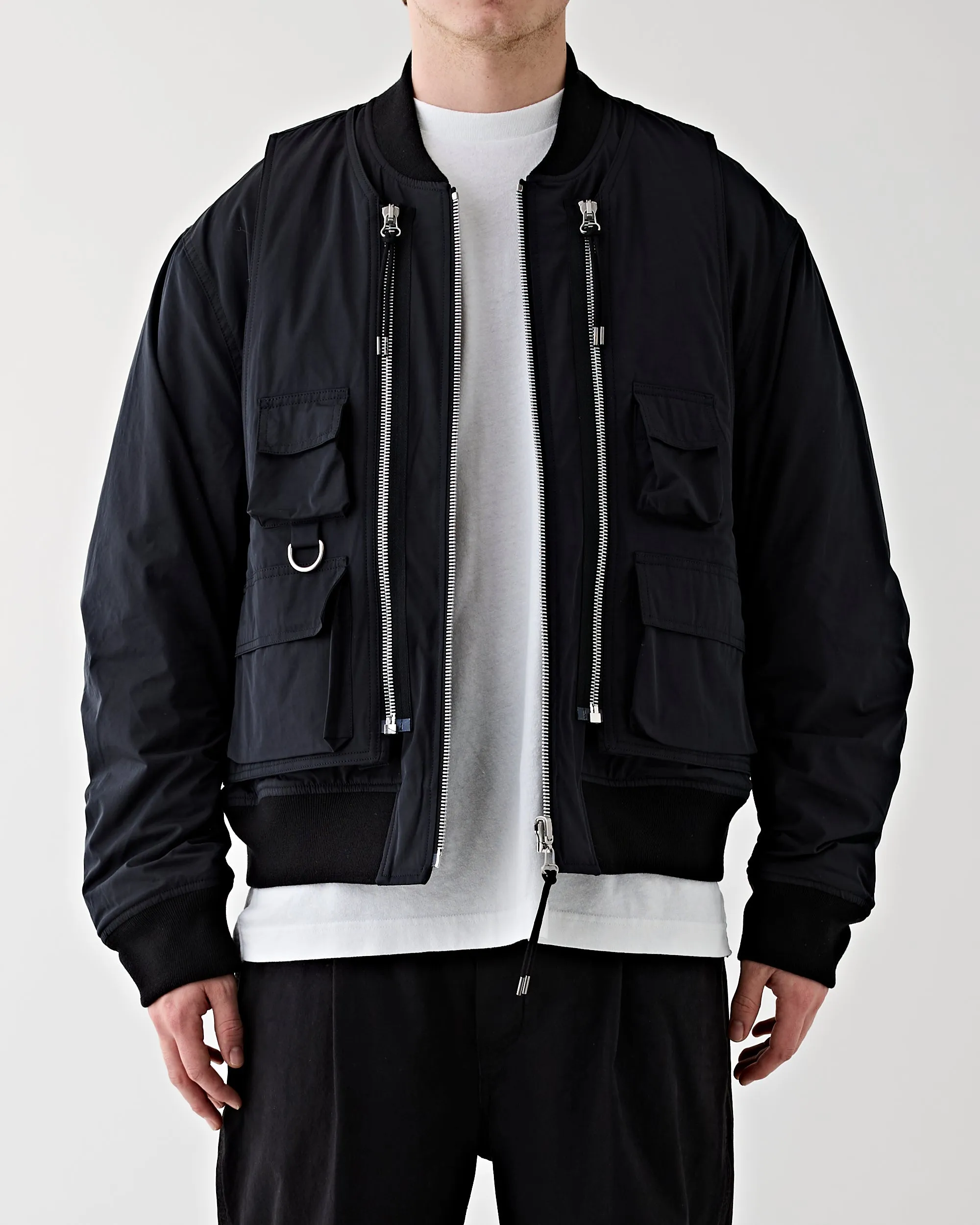 CM1-5 Modular Flight Jacket Black