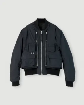 CM1-5 Modular Flight Jacket Black