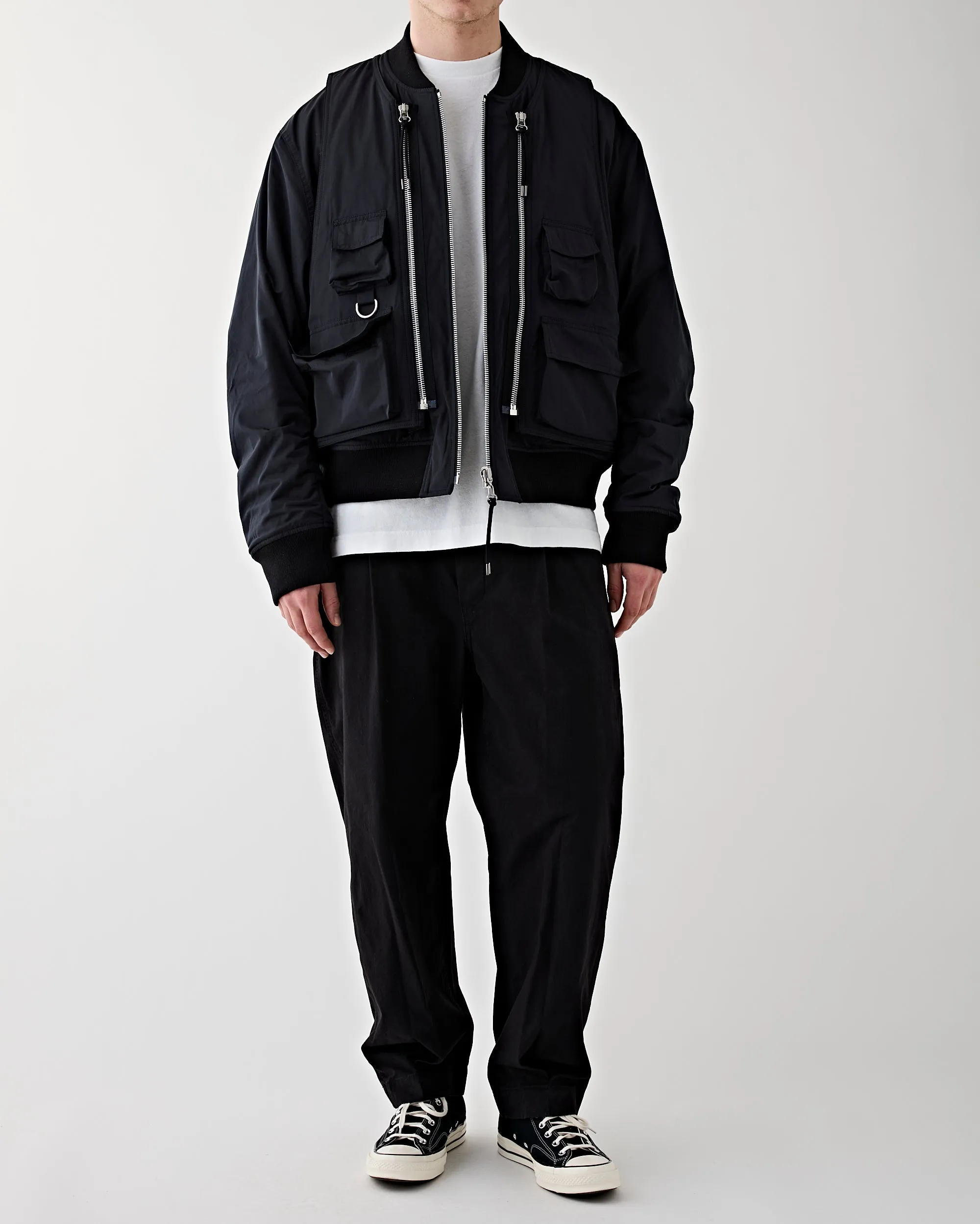 CM1-5 Modular Flight Jacket Black