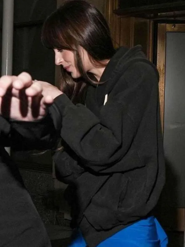 Dakota Johnson Materialists Black Hoodie - New American Jackets