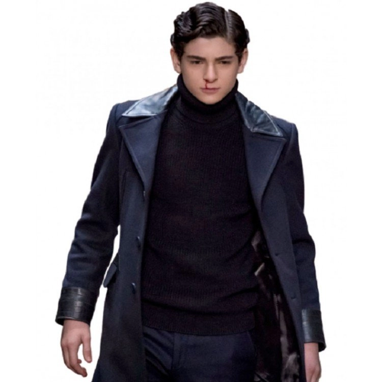 David Mazouz Gotham Bruce Wayne Coat - Famous Jackets