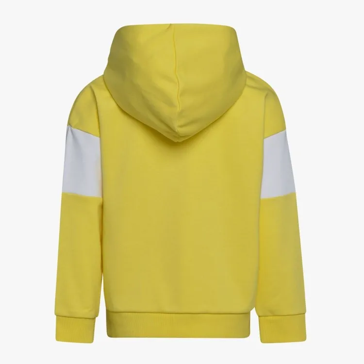 Diadora 102.177124 JB Hoodie Diadora Club Felpa Con Cappuccio Junior Unisex Celandine Giallo