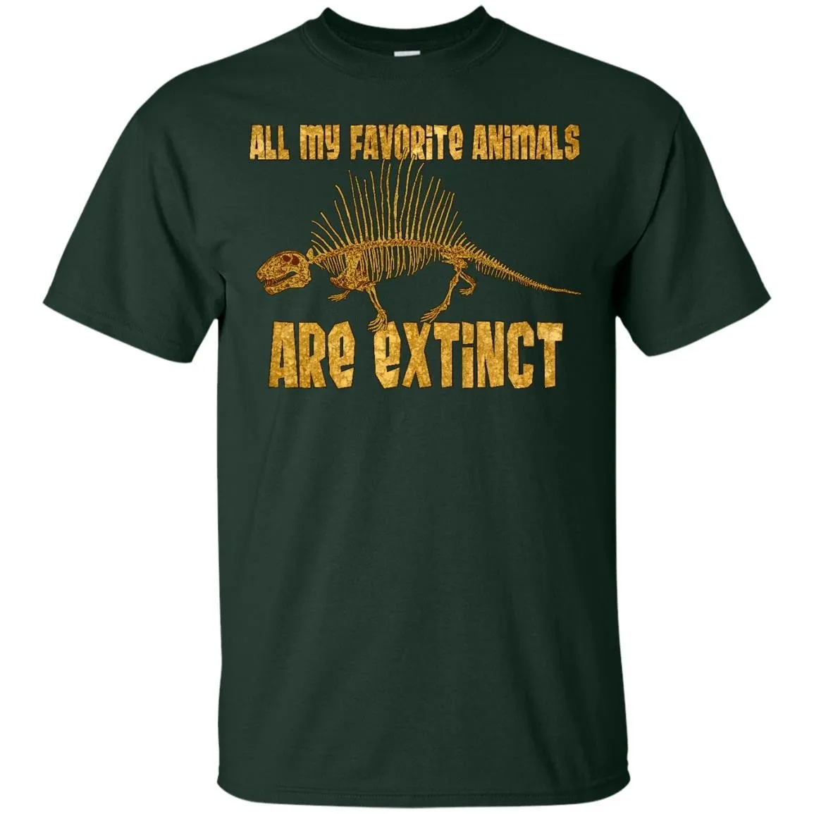 DINOSAUR - All My Fav Animals Are Extinct  Dimetrodon T Shirt & Hoodie