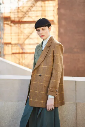 DUNNOTTAR brown - lambswool jacket