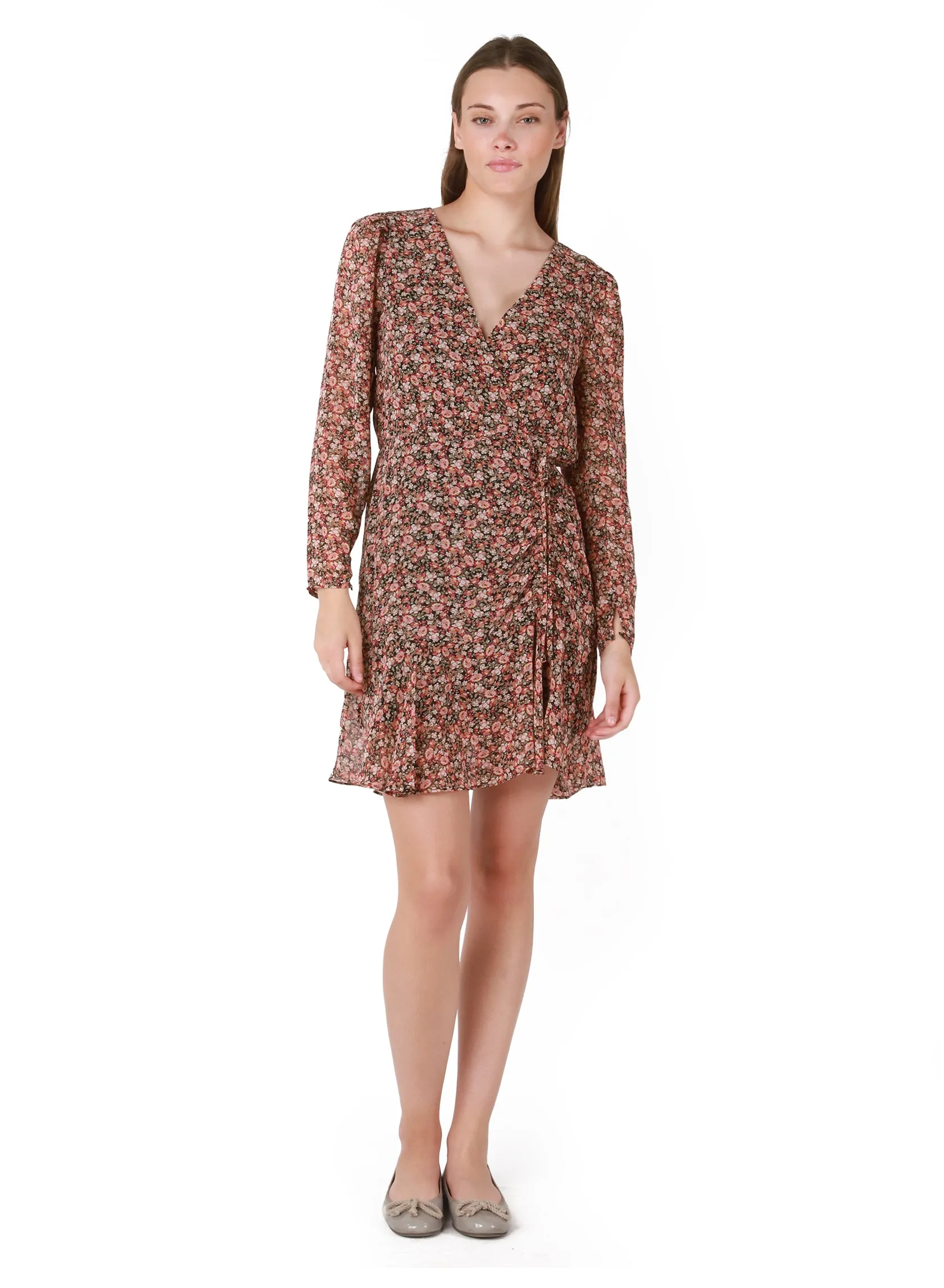 Evelyn Wrap Dress