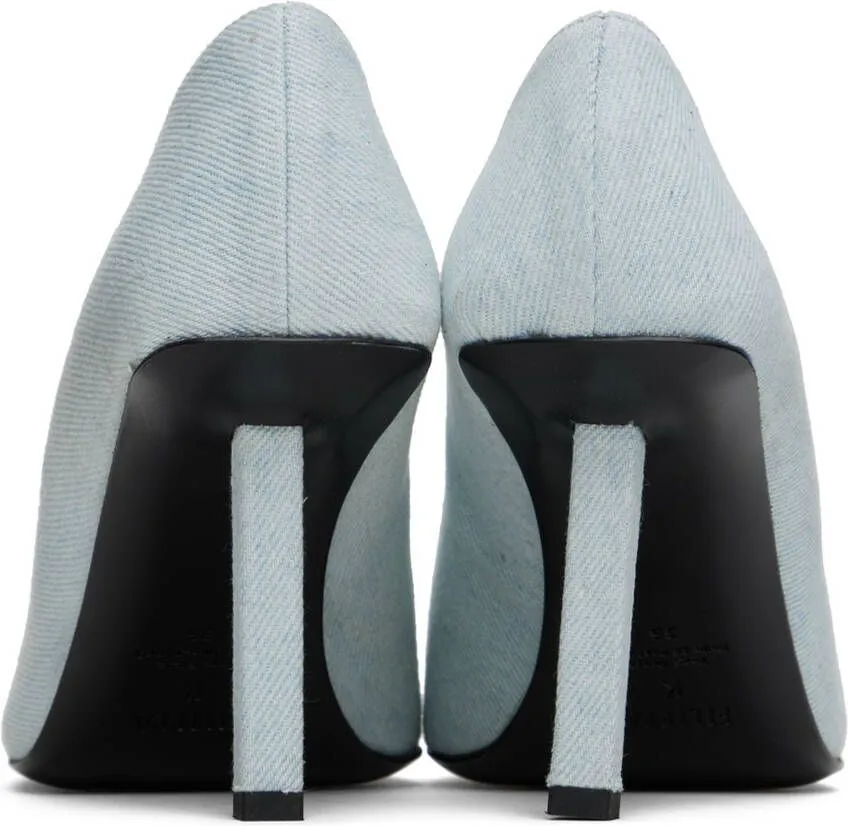 Filippa K Blue Pointy Heels