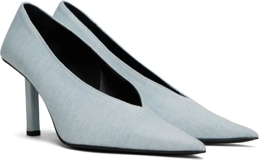 Filippa K Blue Pointy Heels