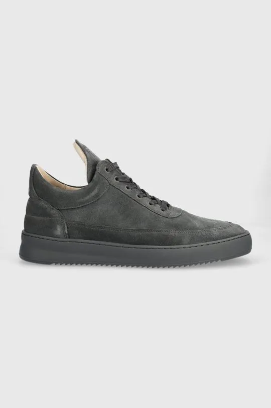 Filling Pieces suede sneakers Low Top Suede gray color 10122791850