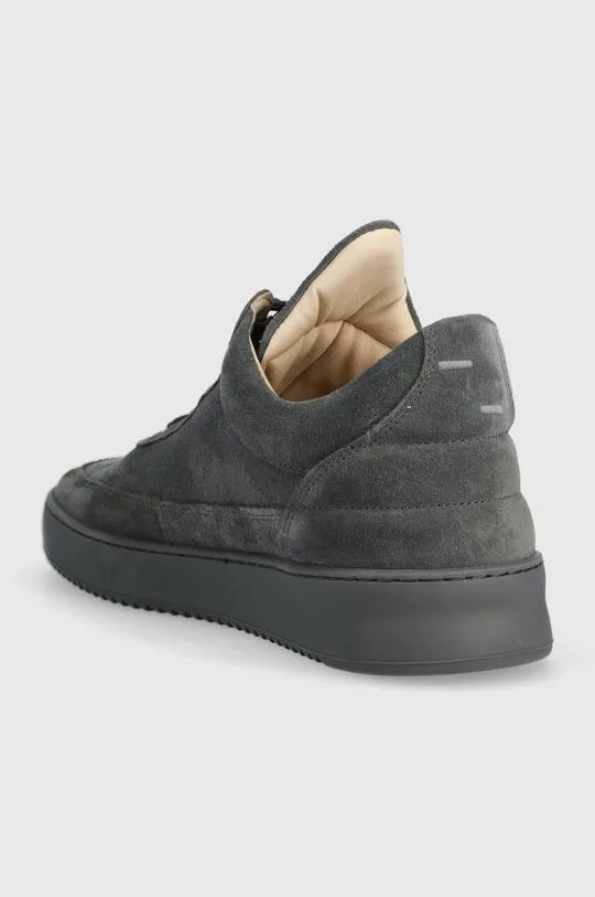 Filling Pieces suede sneakers Low Top Suede gray color 10122791850