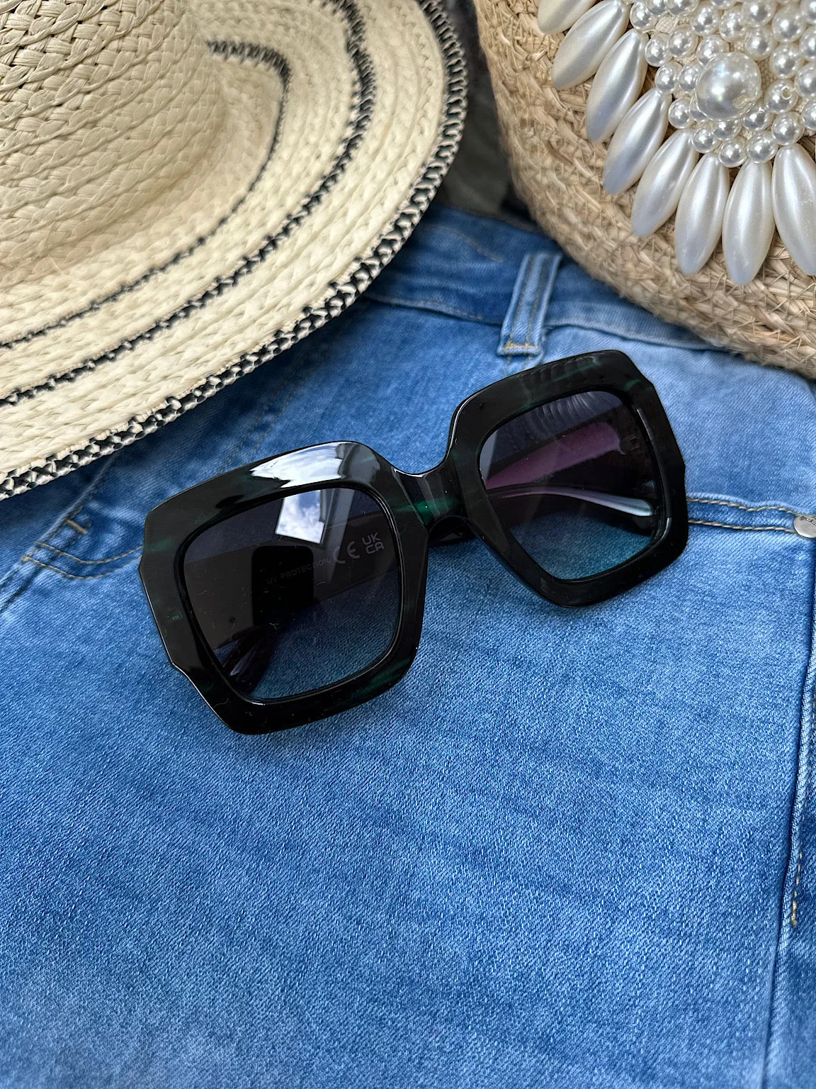 Forest Green Sunglasses Arcadia