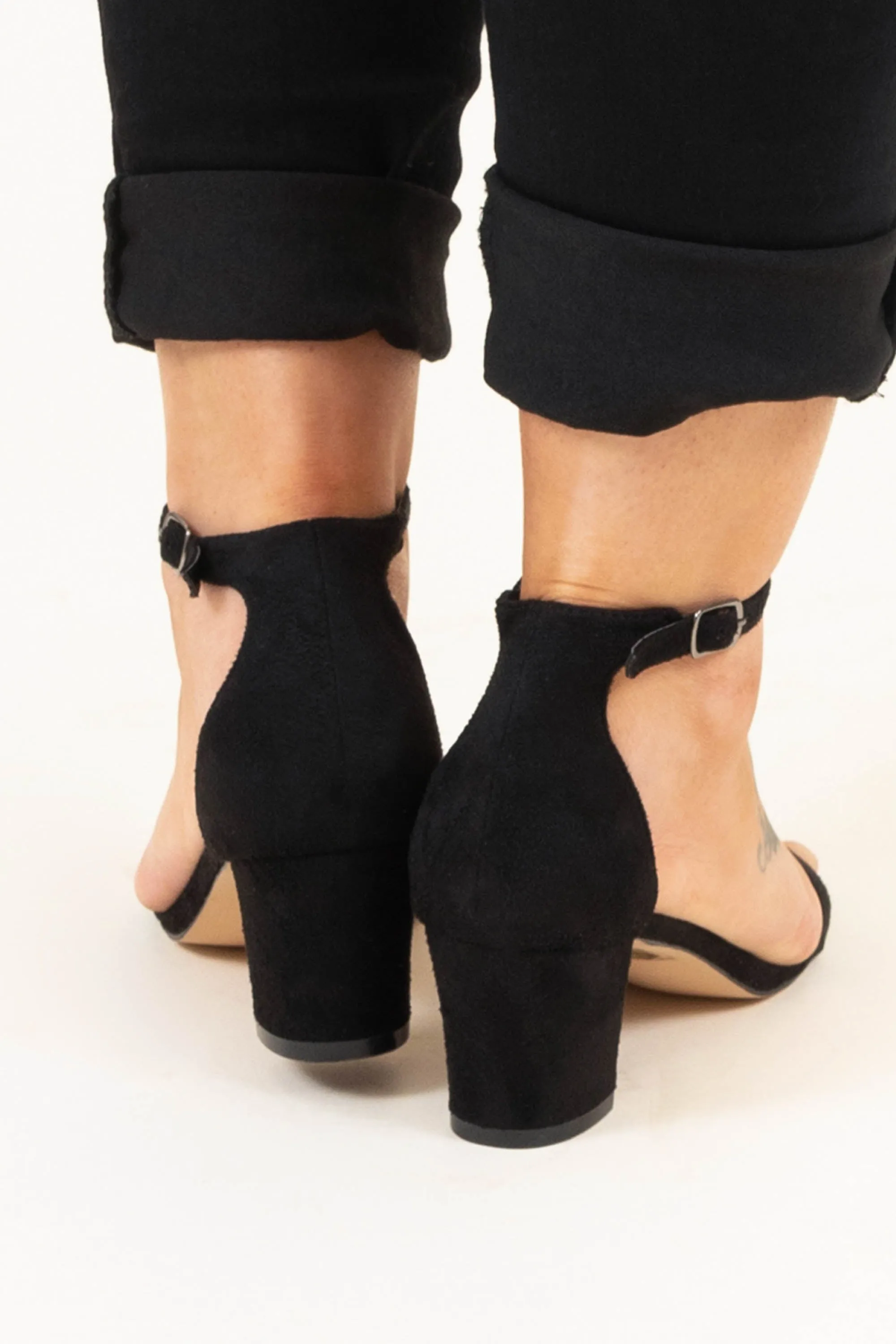 Girl Boss Power Heels, Black