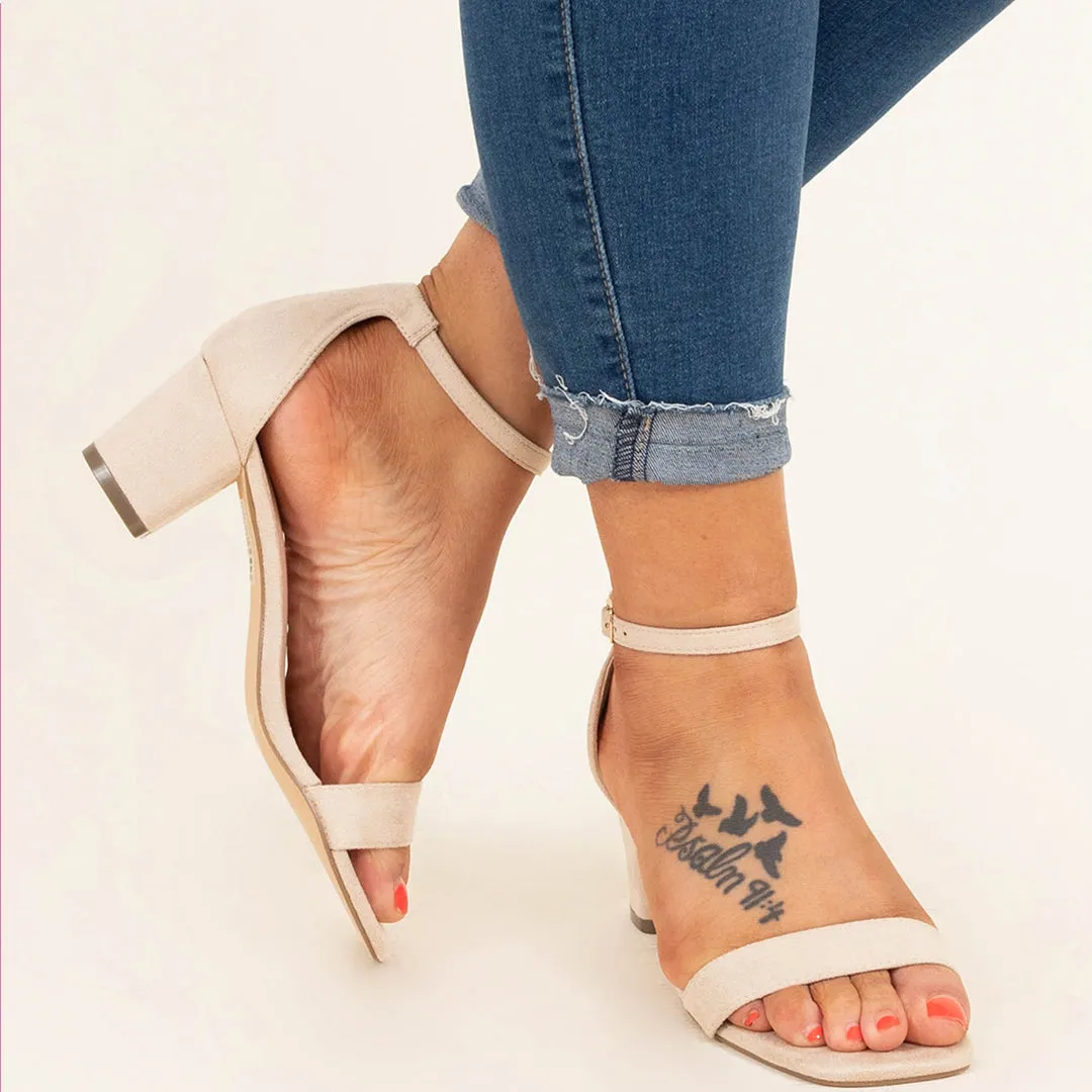 Girl Boss Power Heels, Nude