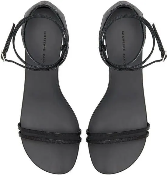 Giuseppe Zanotti Catia flat sandals Black