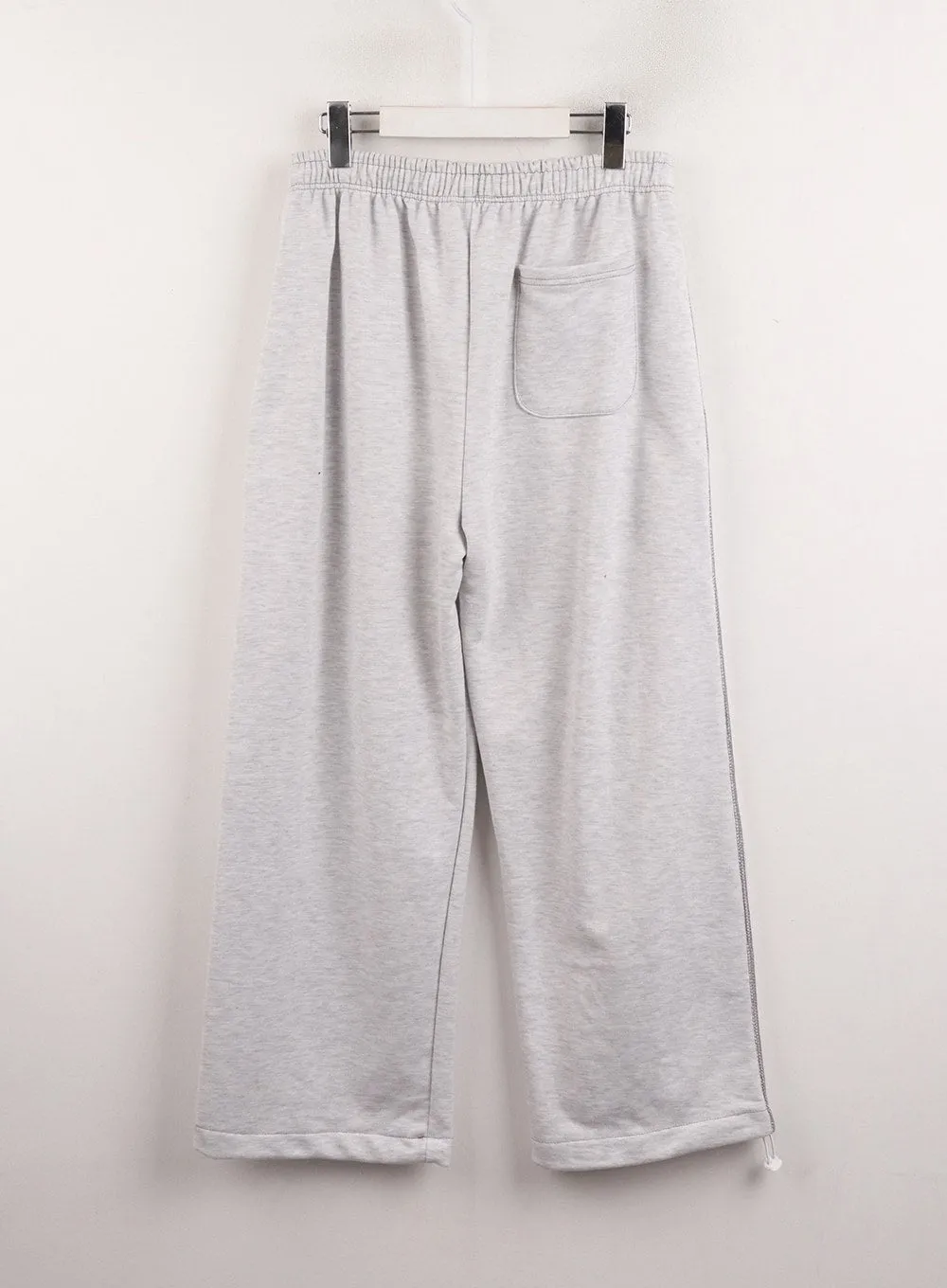 Graphic Lettering Sweatpants (UNISEX) CJ412