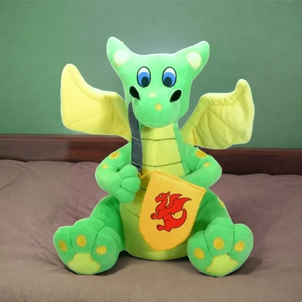 Green Knight Dragon Plush