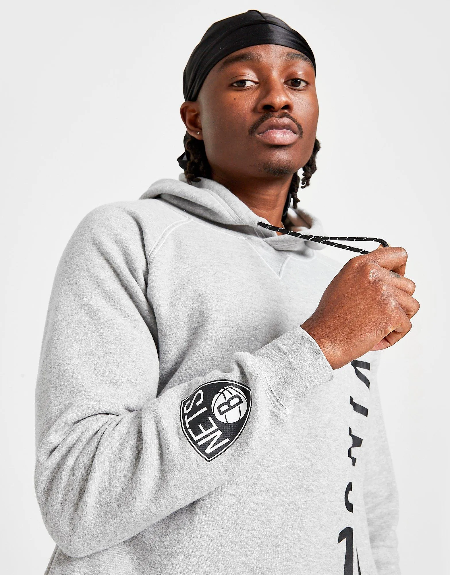 Grey Official Team NBA Brooklyn Nets Irving Hoodie - JD Sports 