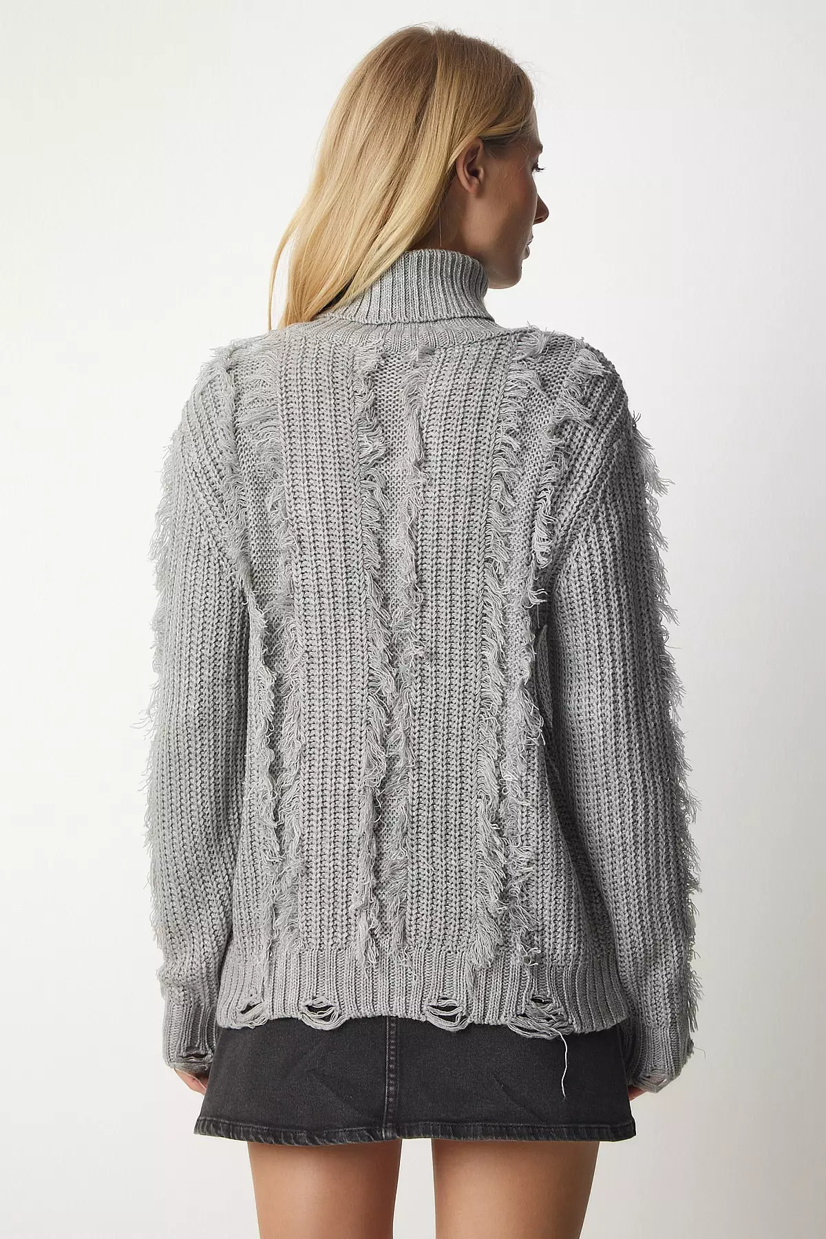 Happiness Istanbul Turtleneck Knit Sweater