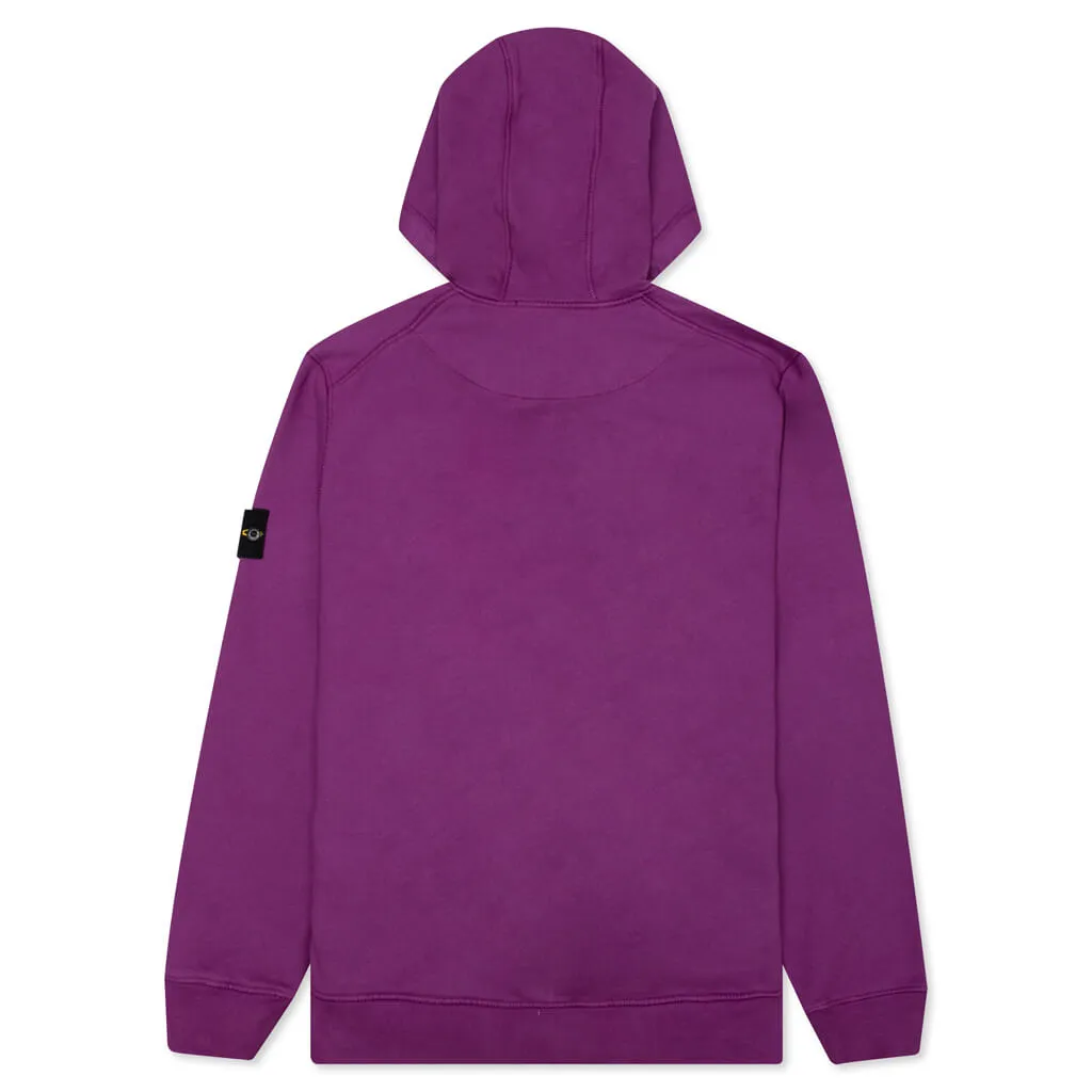 Hooded Full Zip Sweatshirt 64220 - Purple