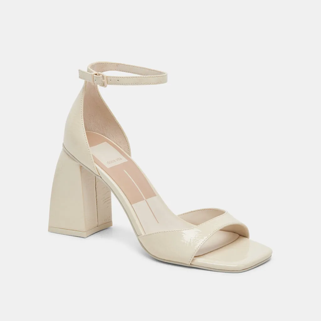 JANEY HEELS IVORY CRINKLE PATENT– Dolce Vita 6910434312258