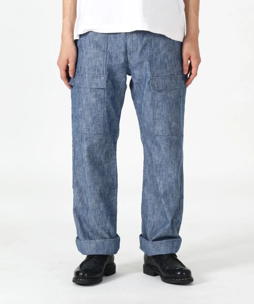 Japan Blue - 14oz Chambray Bush Pant